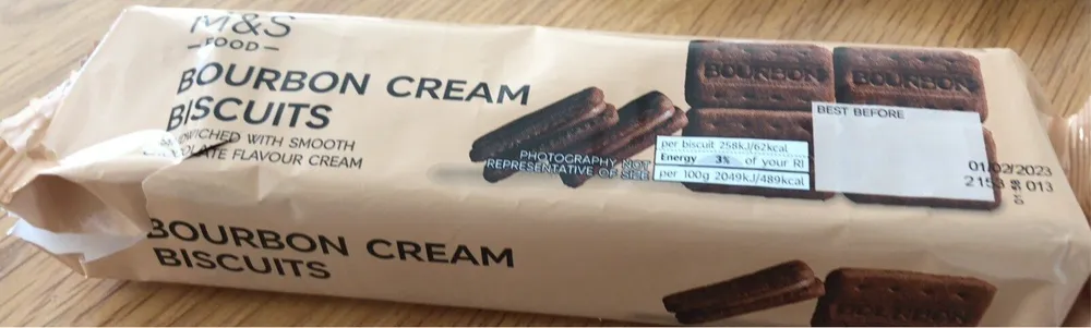 Bourbon Cream Biscuits
