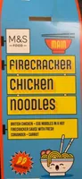 Firecracker chicken noodles