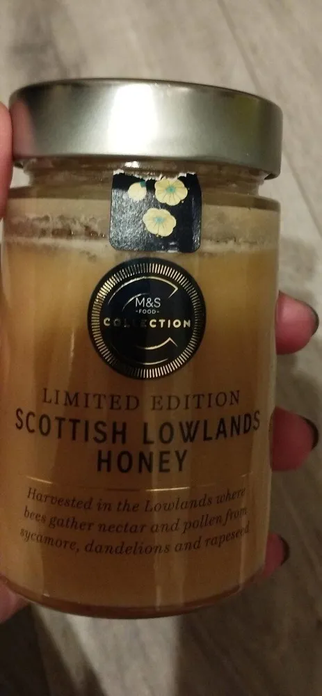 Scottish lowlands honey