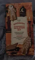 Gingerbread skeleton