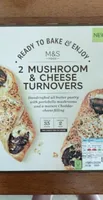 2 Mushroom & Cheese Turnover
