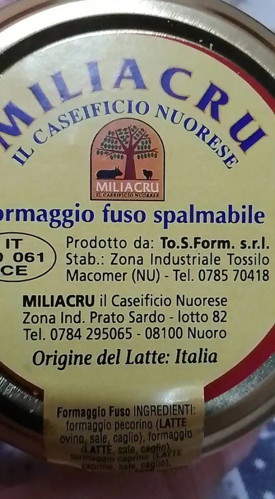 Formaggio spalmabile