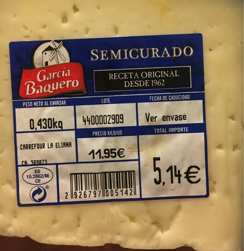 Queso semicurado