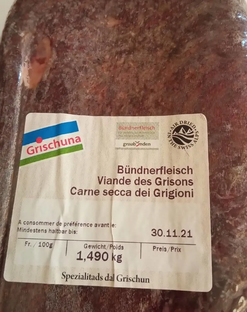 Viande des Grisons