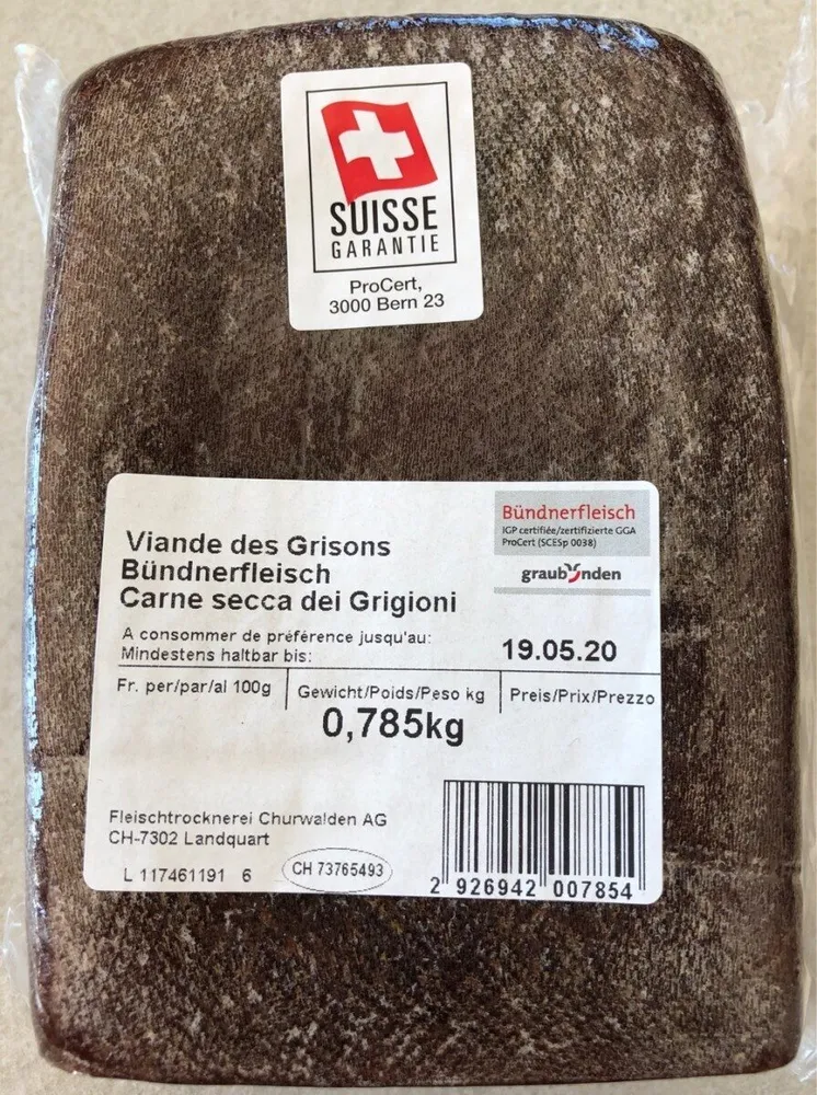 Viande des Grisons