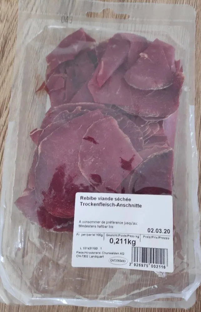 Rebibe viande séchée