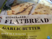Stonebaked flatbread garlic butter
