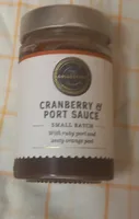 Cranberry and Port Sauce