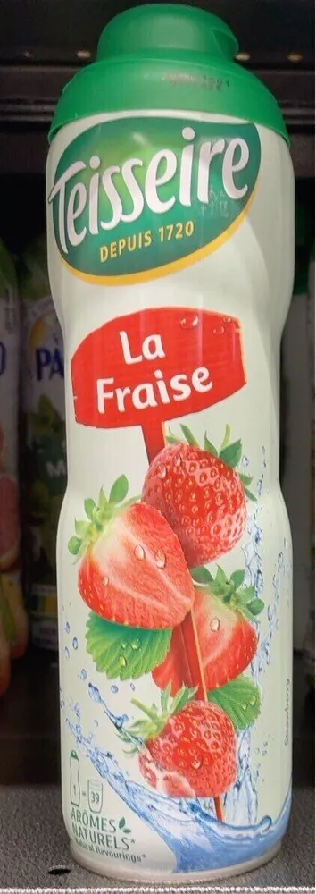 Sirop de fraise