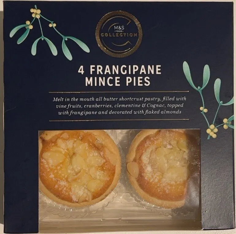 Frangipane mince pies