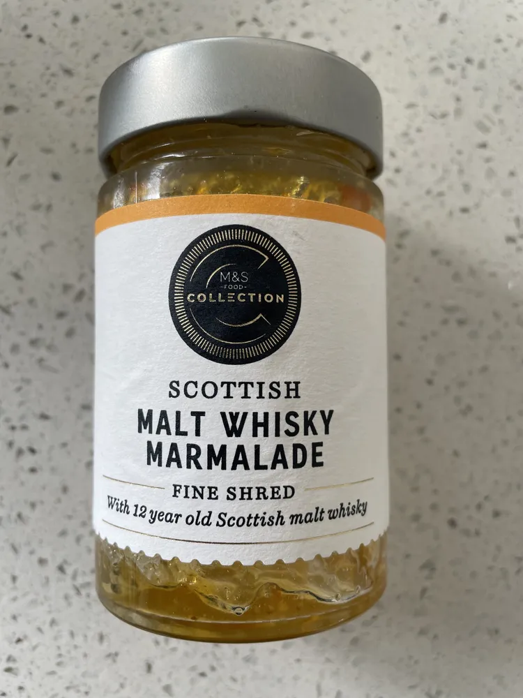 Malr whiskey marmalade