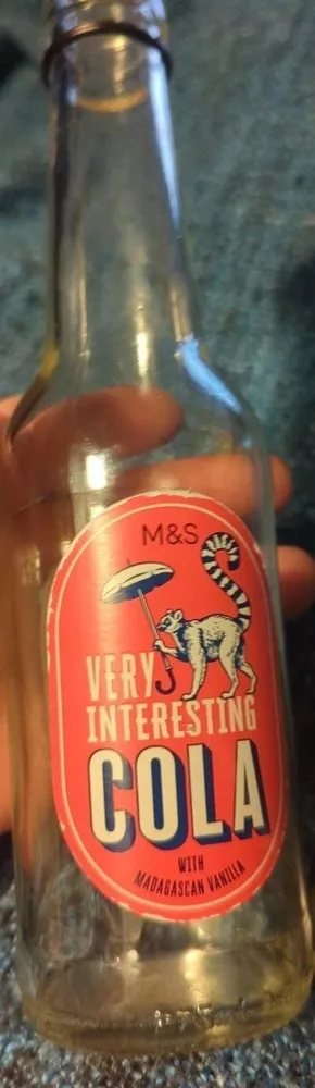 Very Interesting Cola with Madagascan vanilla