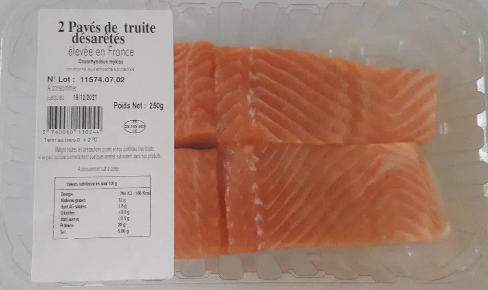 YUKA - TEST PAVES DE TRUITE