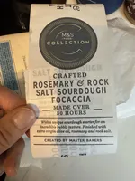 Rosemary &Rock Sal Soutdough Focaccia