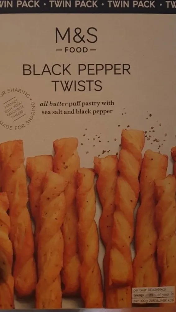 Black Pepper Twists