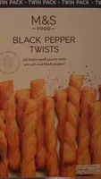 Black Pepper Twists
