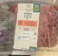 British beef mince