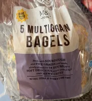 5 Multigrain Bagels