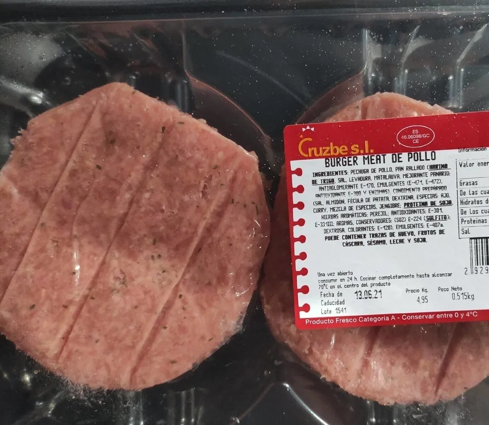 Burger Meat de Pollo