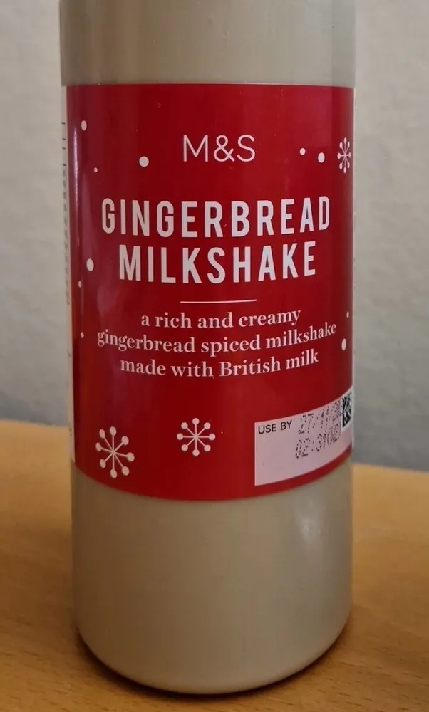 Gingerbread Milkshake