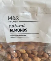 Natural almonds