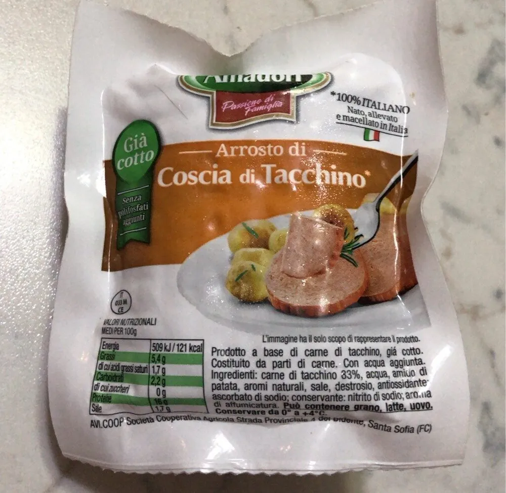 Arrosto di coscia di tacchino