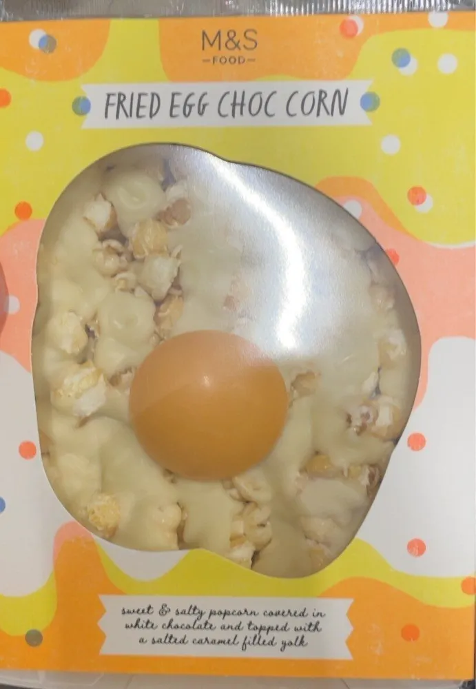 Fried Egg Choc Corn