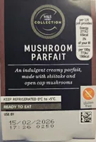 M&S Collection Mushroom Parfait
