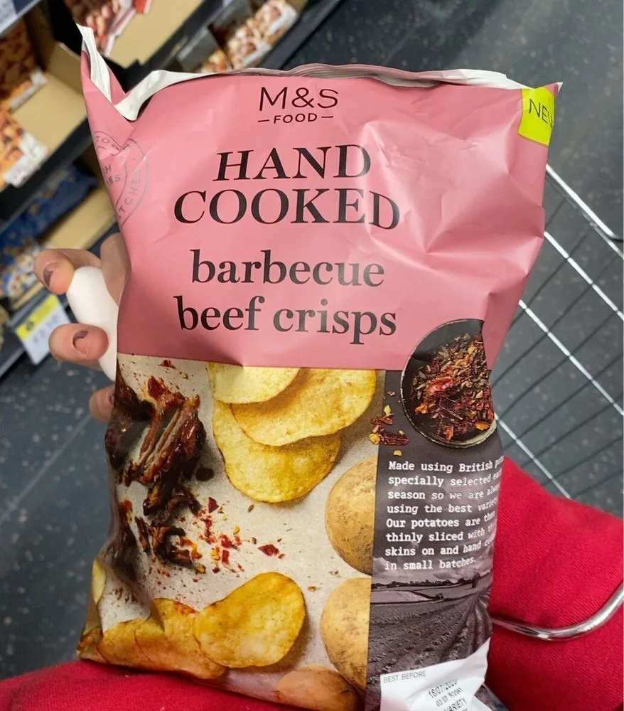 Barbecue beef crisp