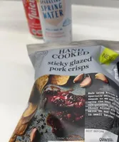 Sticky glazed pork crisps