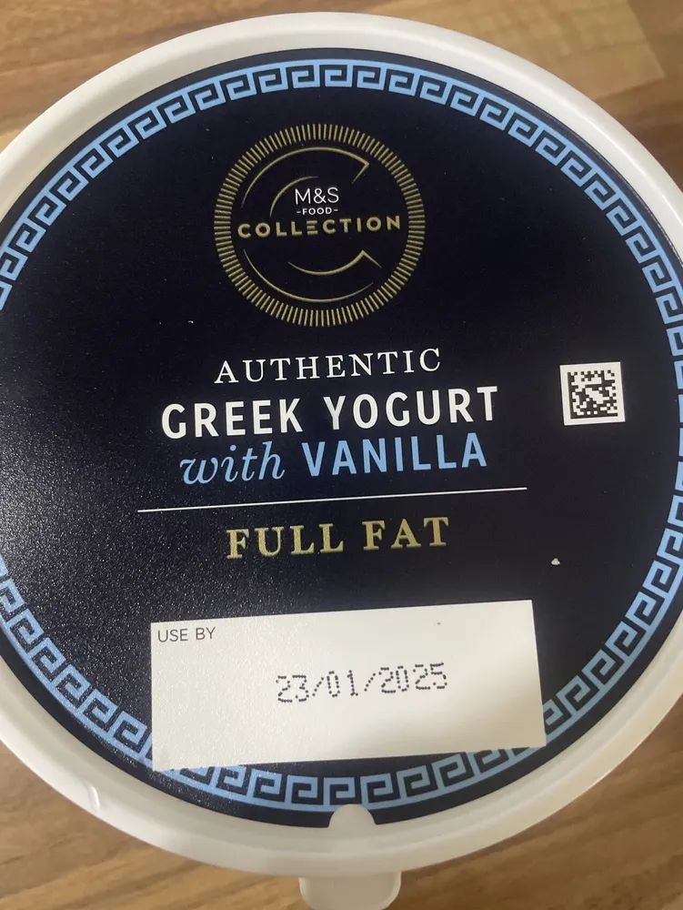 Authentic Greek Yoghurt with Vanilla
