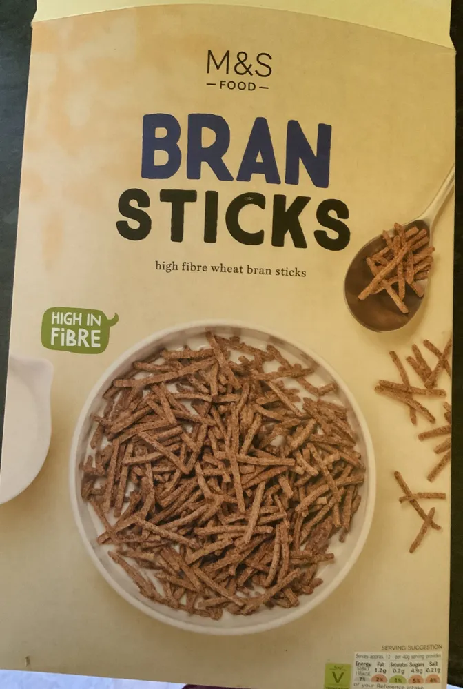 high fibre bran cereal