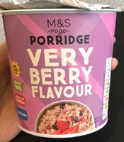 porridge very berry flavour