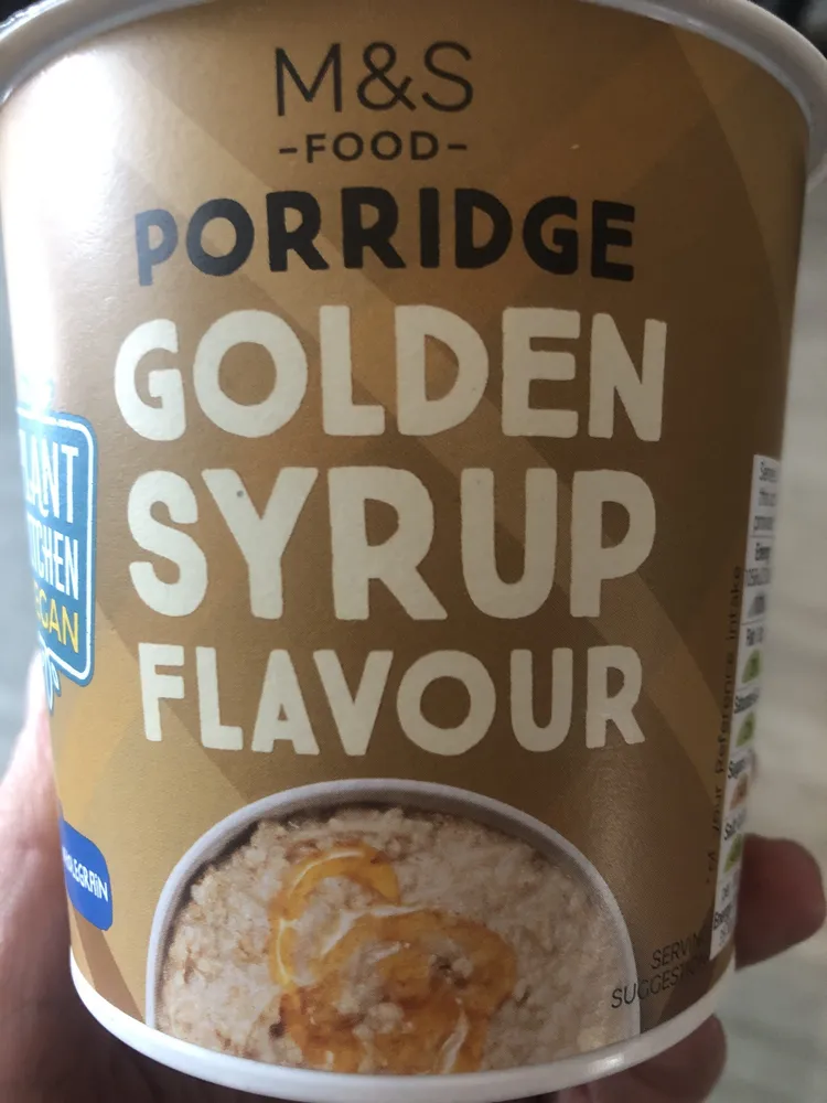 PORRIDGE GOLDEN SYRUP FLAVOUR