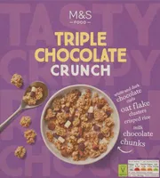 Triple chocolate crunch