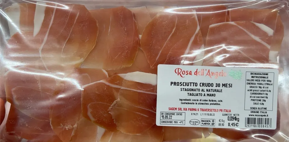 PROSCIUTTO CRUDO 30 mesi