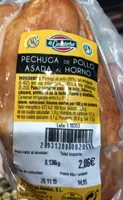 Pechuga de pollo asada al horno