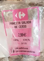 Panceta salada de cerdo