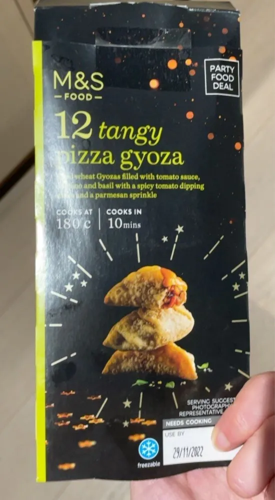 Pizza gyoza