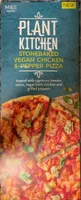Stonebaked vegan chicken & pepper pizza