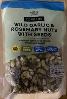 Wild garlic and Rosemary nuts with seeds