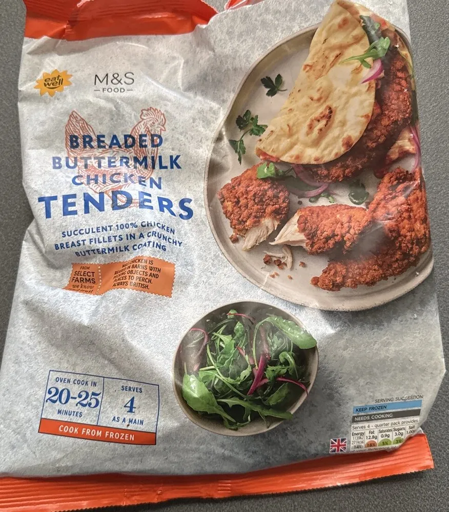 Breaded Buttermilk Chicken Tenders