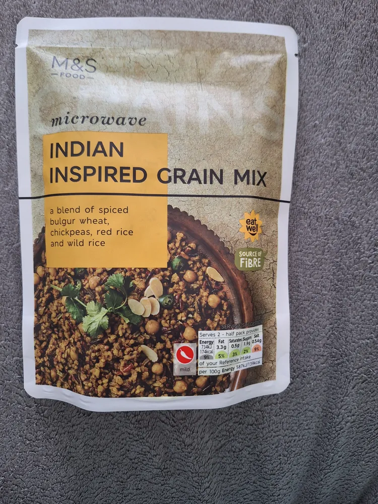Indian inspired grain mix