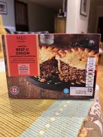 Minced Beef & Onion Shortcrust Pastry Pie