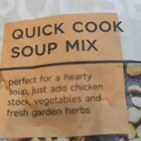 Quick Cook soup mix (50g uncooked/140g cooked)