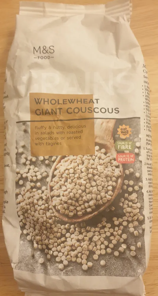 Wholewheat Giant Couscous