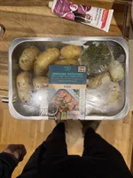 Smashed Potatoes with Salsa Verde Drizzle