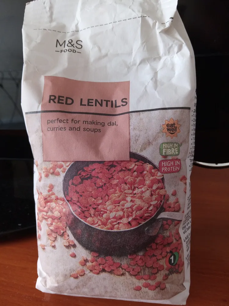 red lentils