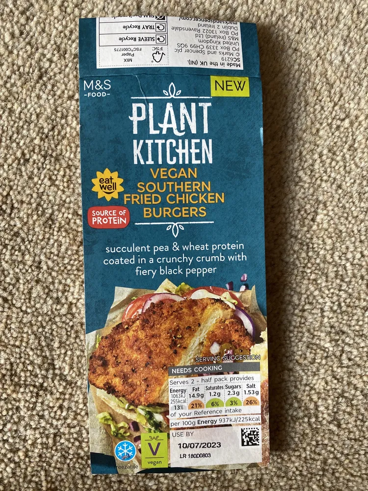 Vegan Southern Fried Chicken Burgers