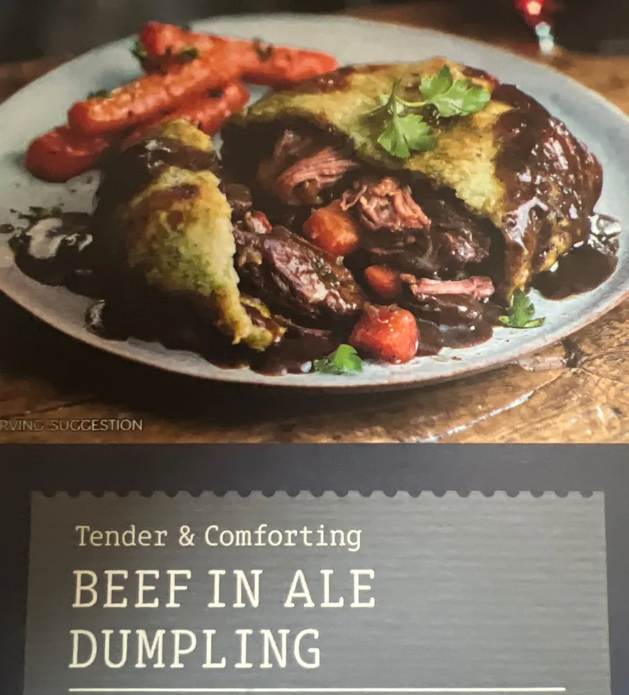 Beef In Ale Dumpling
